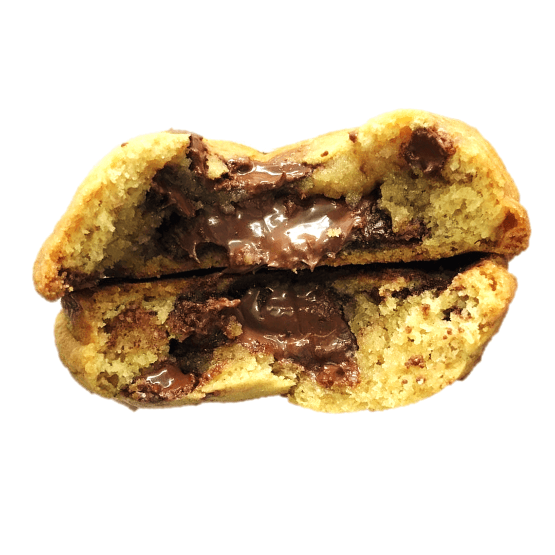 Stuffed Cookie - Nutella Cookies - The Skinny Bakers, 