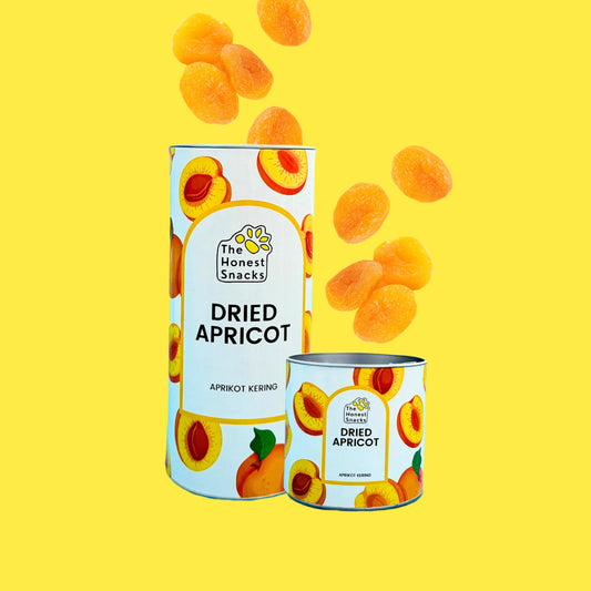 The Honest Snacks - Dried Apricot (Canister) - The Skinny Bakers